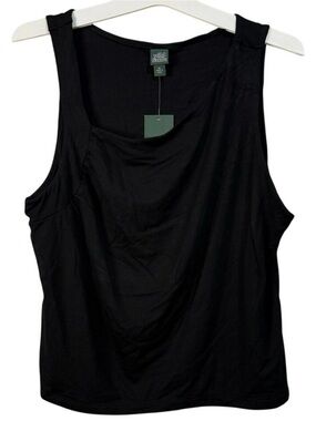 wild fable Black Sleeveless Tank Top
